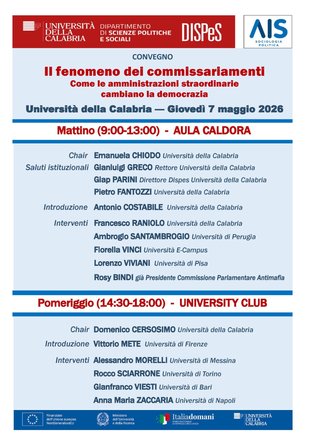 Convegno Commissariamenti 5